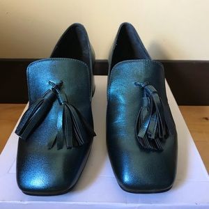 Jeffrey Campbell "Gulana" Square Toe Tassel Loafer